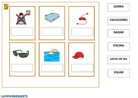 verano vocabulario 1