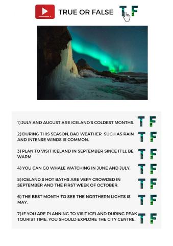 The best months to visit Iceland