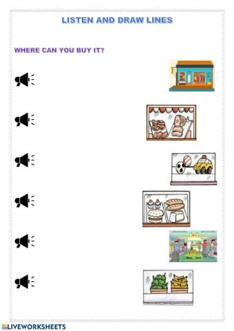 Listen and Draw Lines