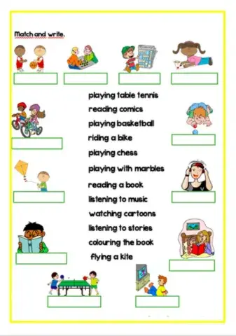 Summer camp activities