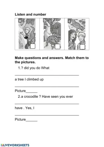 Present perfect-simple past