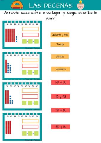 Decenas y unidades