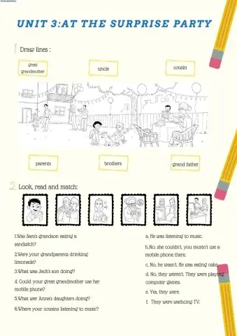 Presente simple, continuo , pasado simple, must-mustn't