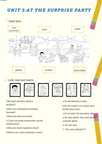 Presente simple, continuo , pasado simple, must-mustn't