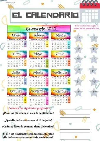 El calendario