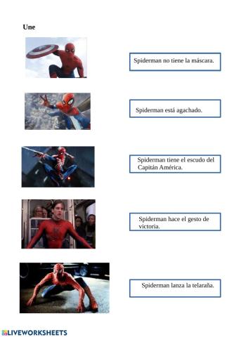 Une imagen con oración