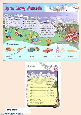 Song Up to Snowy Mountain