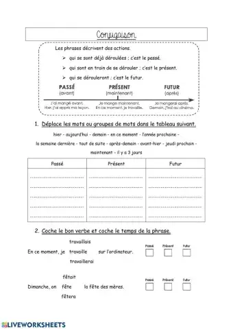 Passé, présent, futur