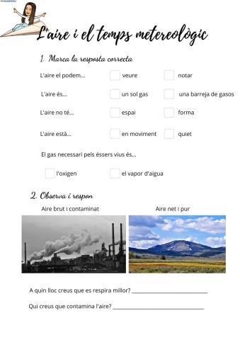 L'aire i el temps metereològic