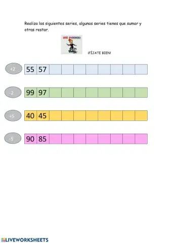 Series ascendentes- descendentes