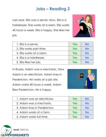 Jobs - Reading 2
