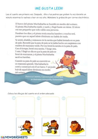 Lectura de cuento