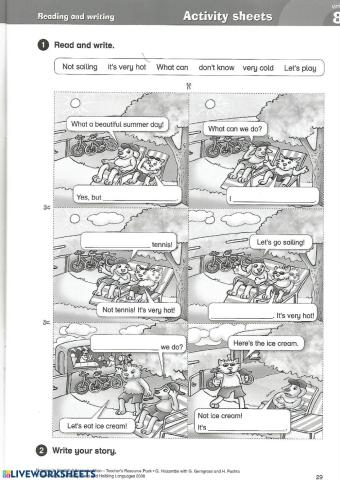 PW3 Activity sheets 29-1