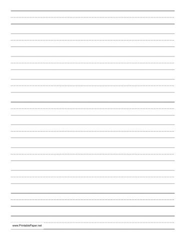 Blank Writing Page