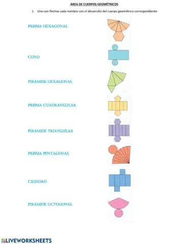 Área de cuerpos geométricos
