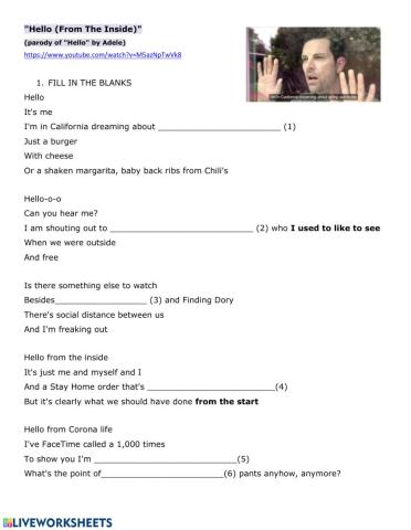 Hello from the inside