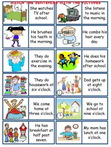 Routine verbs