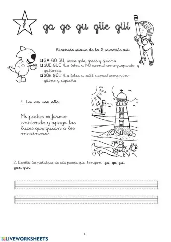 Ga gue gui güe güi