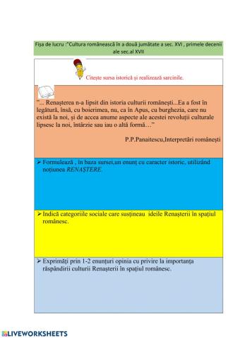 Istoria românilor și universală