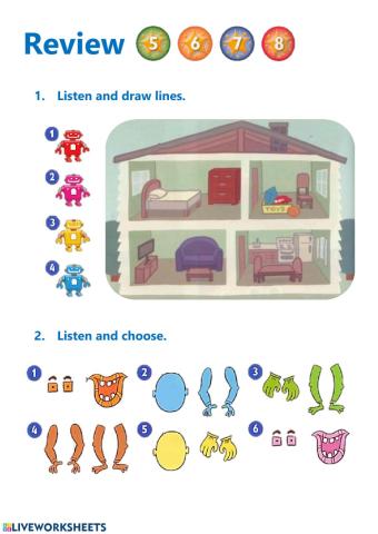 Kid's Box Review: Units 5-8