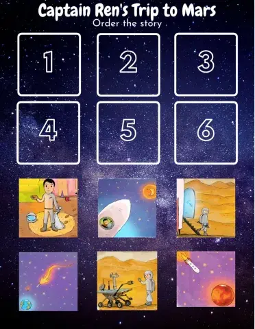 Captain Ren's Trip to Mars