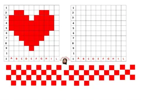 pixel art- cuore