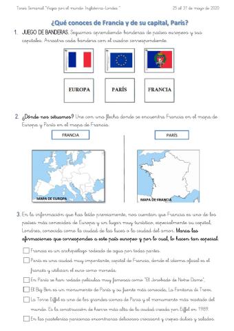 ¿Qué conocemos sobre Francia?
