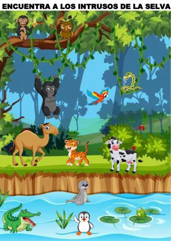 INTRUSOS DE LA SELVA