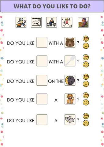 What do you like to do?