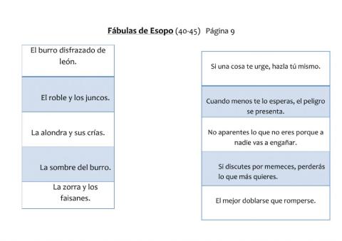 Fábulas de Esopo (41-50)