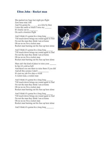 Elton John - Rocket man