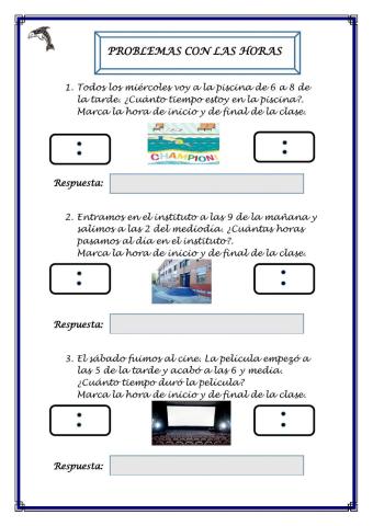 Problemas con las horas