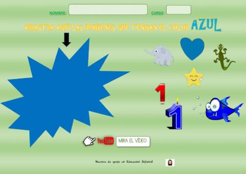 El color AZUL