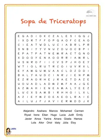 Sopa de triceratops