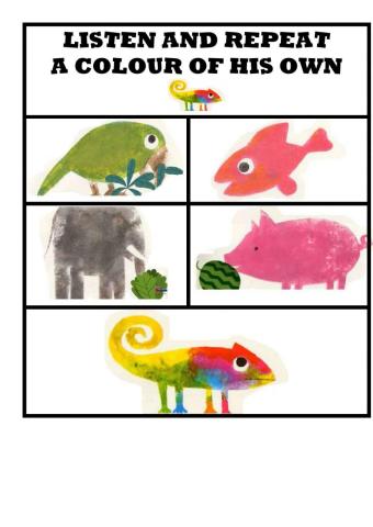 A colour of his own- listen and repeat