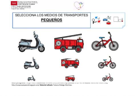 SELECCIONA EL PEQUEÑO