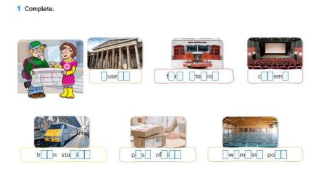 Vocabulary - Our Town