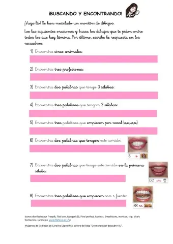 Percepción visual y conciencia fonológica.