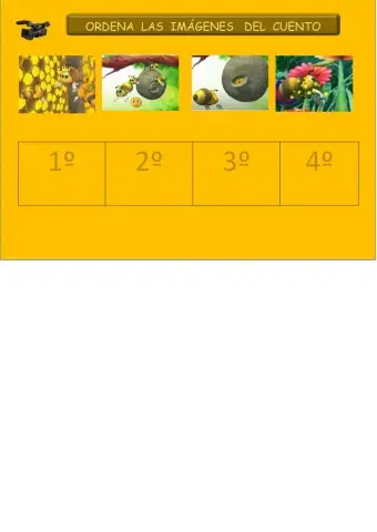 Ordena las imágenes del cuento