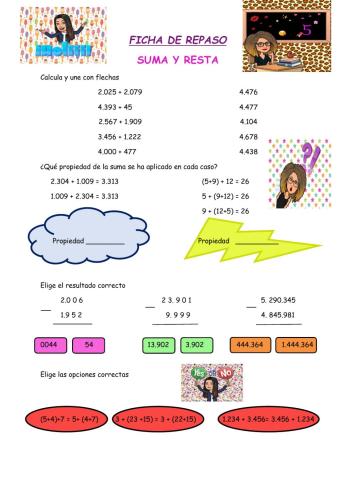 Suma y resta