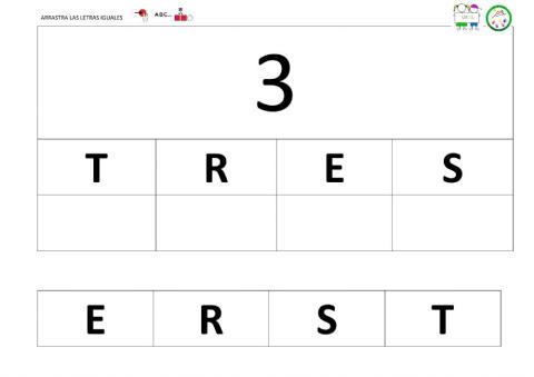 Letra a letra vocabulario t