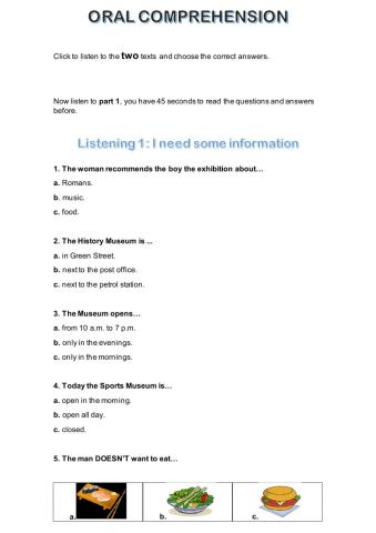 Tourist information & Private lessons