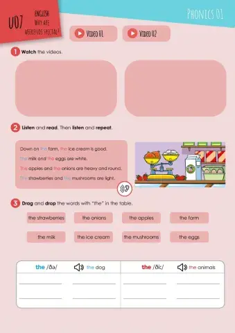 ENG U07 - Phonics 01