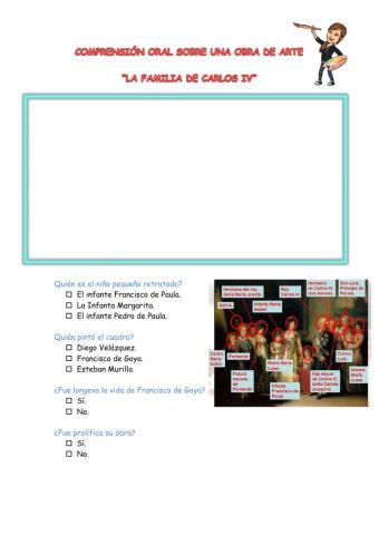 Comprensión oral de una obra de arte