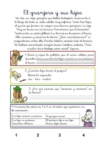 Comprensión de lectura