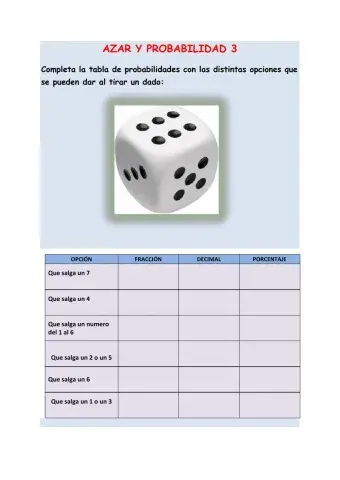 Azar y probabilidad 3
