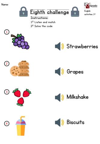 Food (4 words-Part 2)