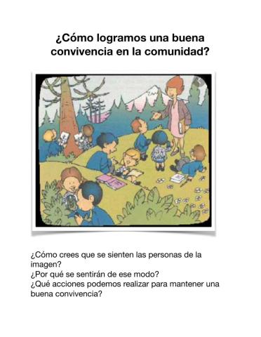 Vivir en comunidad