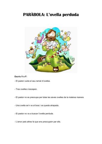 Paràbola L'ovella perduda