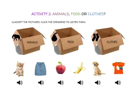 Activity 2: classify